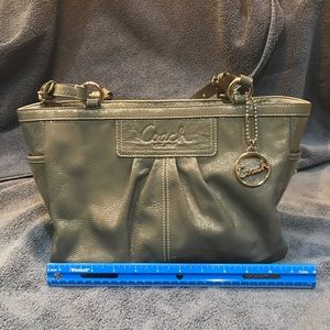Coach grey shoulder bag